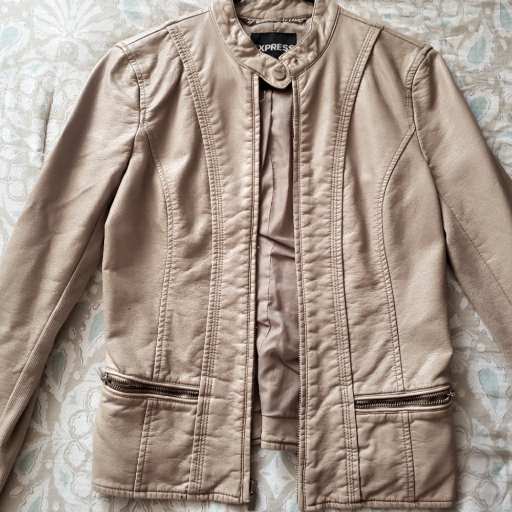 Express Faux Leather Jacket